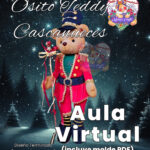Aula Virtual + Molde (en PDF) del "Oso Teddy Cascanueces"